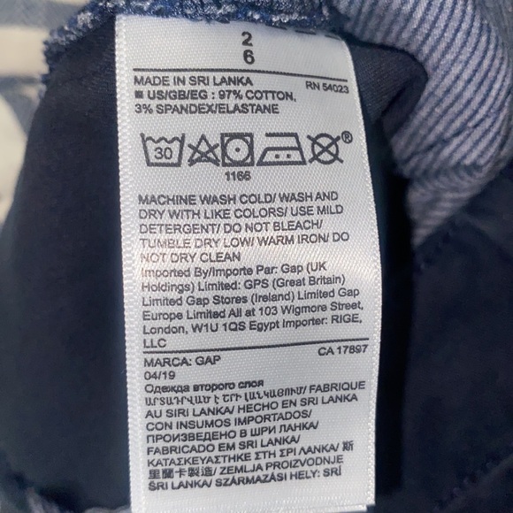 NWT Gap Girlfriend Chino Mid Rise Stretch Pants - Picture 8 of 10